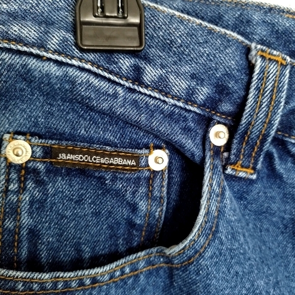 Dolce Gabbana Ittierre J&ANS Men Blue Denim Jeans Italy sz 32 x 32 - Picture 6 of 11